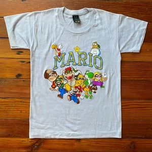 Vintage 90s CasualWear by Aus-Tex Mario tshirt
